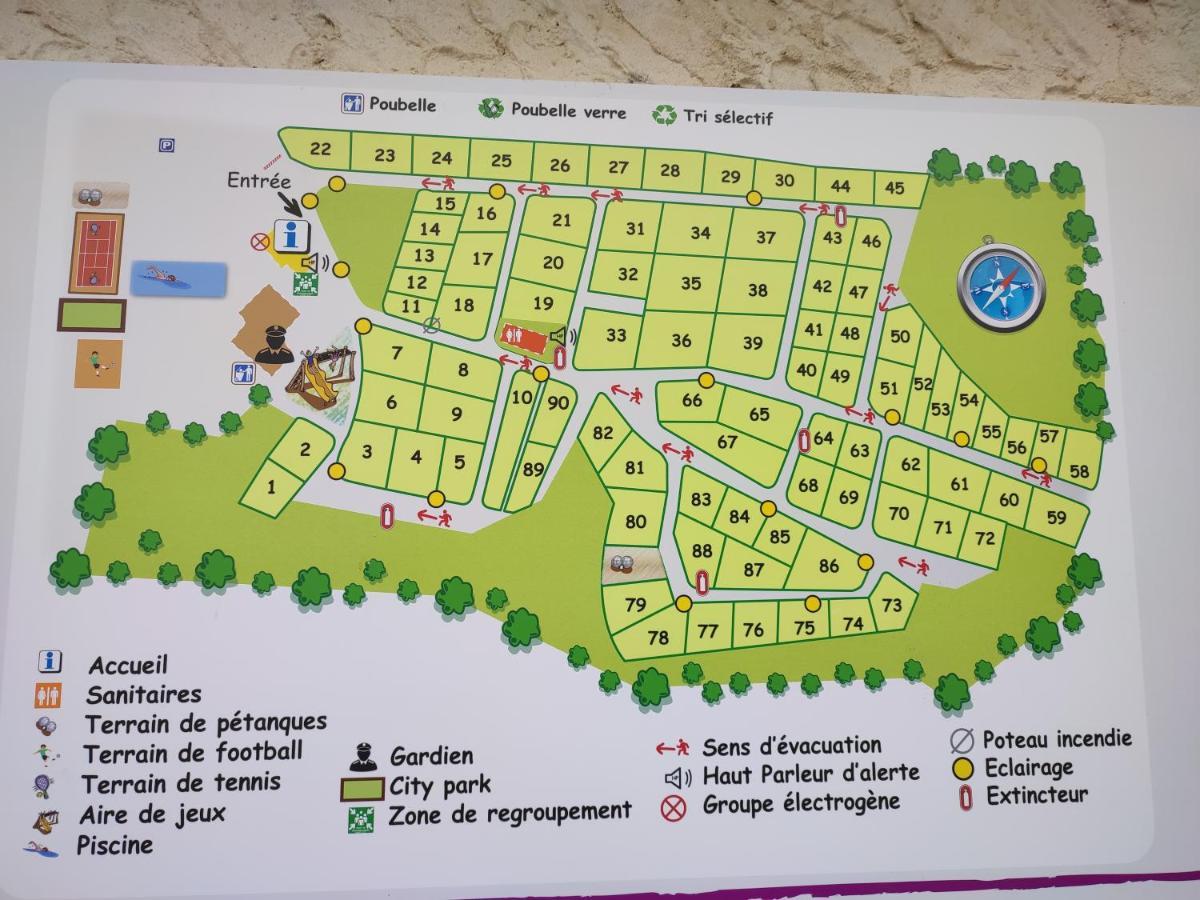 Mobil-Home Climatise 6 Pers En Ardeche Orgnac-l'Aven Luaran gambar