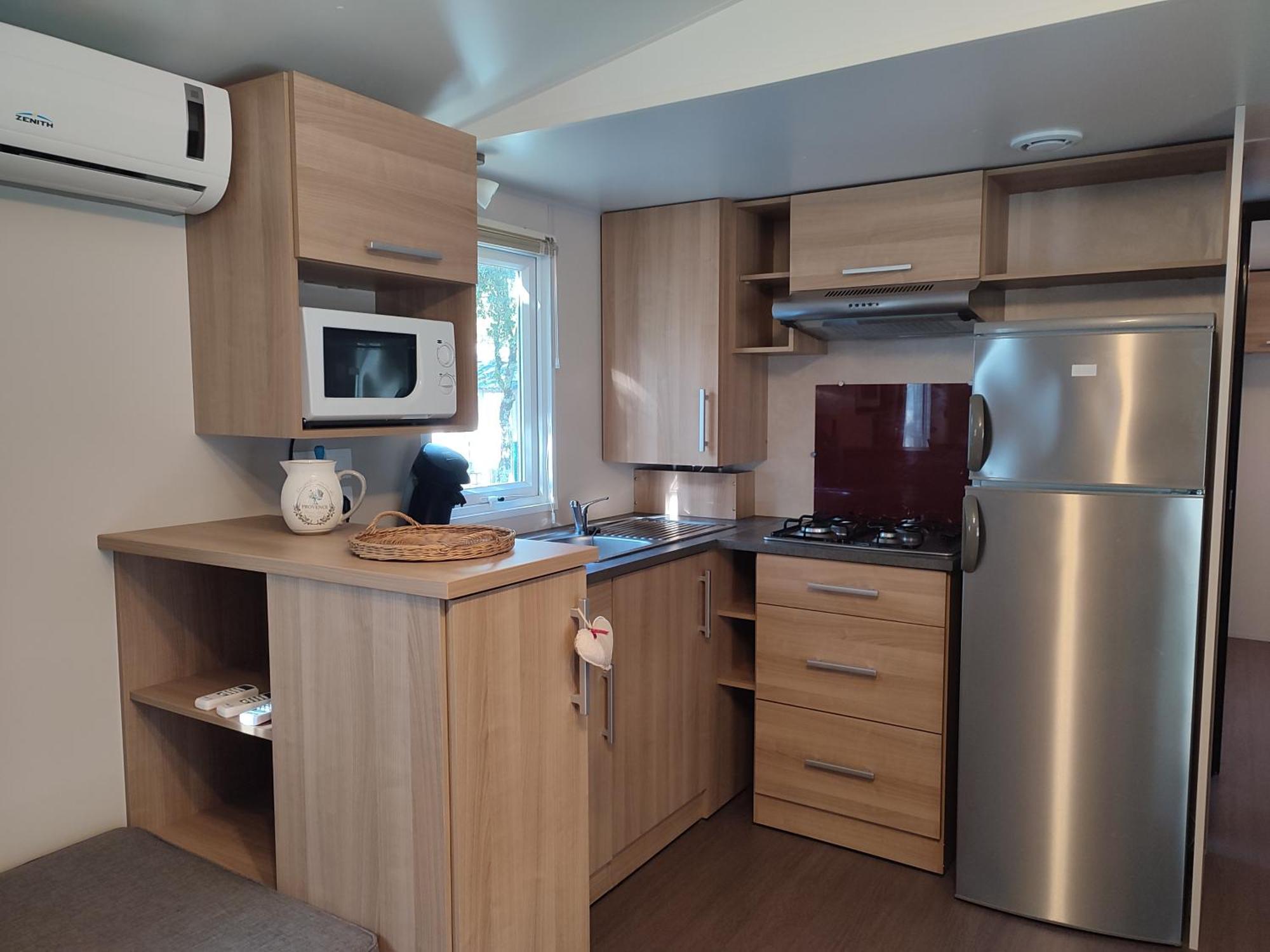 Mobil-Home Climatise 6 Pers En Ardeche Orgnac-l'Aven Luaran gambar